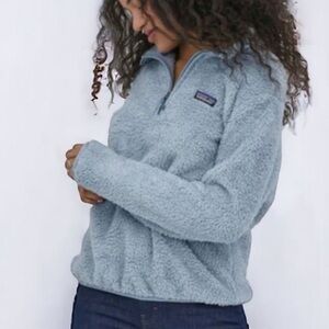 Patagonia Women’s Ice Blue Los Gatos 1/4 Zip Fleece Jacket - Size Small